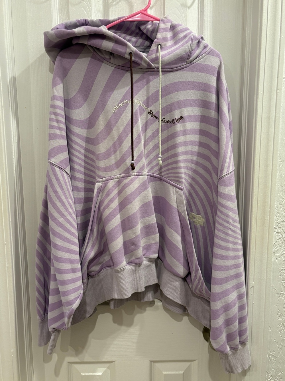 Nike Purple Patterned Mind Over Matter Oversized Sweatshirt 🫧